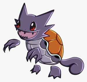 X Haunter By Itschocoshettie On Deviantart - Pokefusion Haunter Squirtle