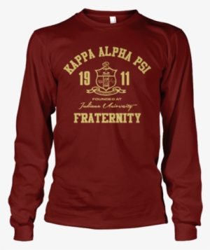 Kappa Alpha Psi Roots Long Sleeve T-shirt - 2nd And 26 Alabama Shirt