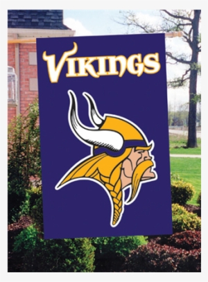 Minnesota Vikings Applique Banner Flag