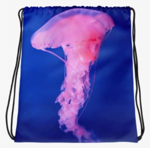 Pink Jellie Drawstring Bag - Drawstring