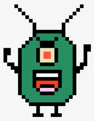 Plankton - Plankton Pixel Art