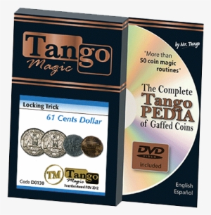 Locking Trick 61 Cents By Tango - Locking Trick 61 Cents (w/dvd)(2 Quarters, 1 Dime,