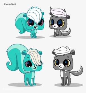 Lps- Sunil/pepper Kits - Littlest Pet Shop Mitzi X Pepper