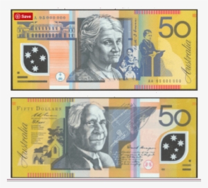 David Unaipon 50 Dollar Note