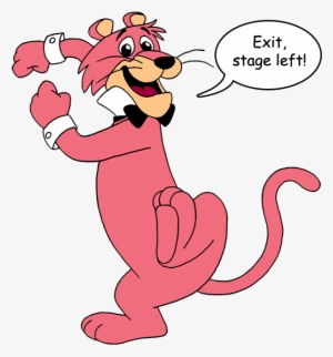 Pink Jpg Royalty Free Download - Snagglepuss Cartoon