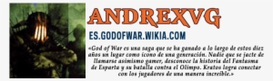 Placa Andrexvg - God Of War