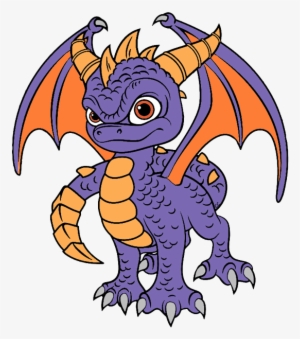 Eruptor Spyro - Carlo Magno Para Dibujar