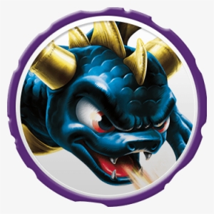 Legendary Spyro Icon - Skylanders Dark Spyro