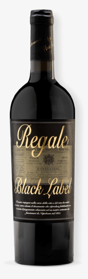Regale Black Label - Wine Bottle