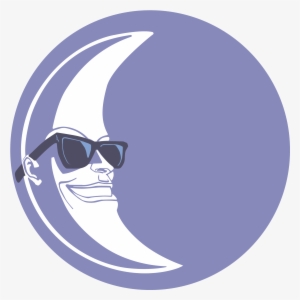T-shirt Eyewear Blue Vision Care Glasses - Moon Man Profile