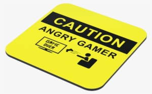 Angry Gamer Coaster - Video Game