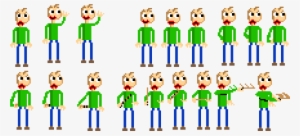 Baldi Sprite Sheet