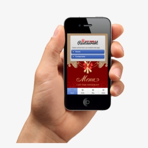 Smartphone In Hand Png Image - Push Notification In Mobile App