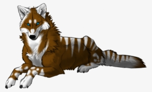 Chat Bubble Wolf Cerbi - Wolf Pose