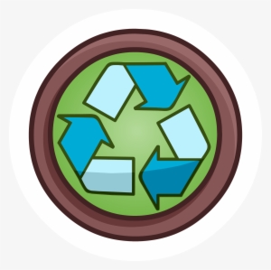 Recycle Pin - Png - Club Penguin Rewritten Pins Location