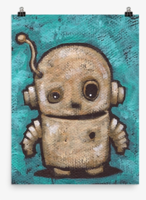 Cute Robot Poster - Robot