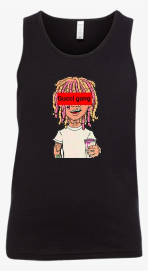 Lil Pump Gucci Gang Youth Jersey Tank T-shirts - Lil Pump - Esskeetit Box Logo Basic Tees