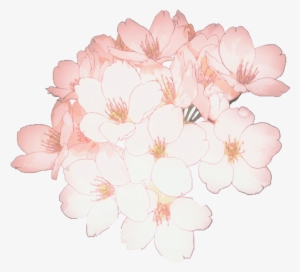 Flower Flowers Sakura Cherryblossom Tumblr Kawaii Ftest - Sakura Flower Png Kawaii