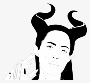 Drawing Maleficent Horn Eye Computer Icons - Vector Graphics