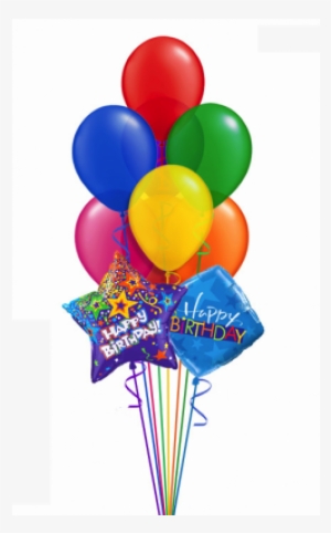 Bouquet De Globos Happy Birthday - Balloon
