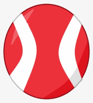 Red Tennis Ball - Circle