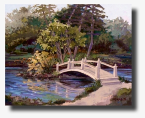 Wooden Bridge In Summer 24 X - Bridge