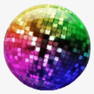 Colored Disco Ball Png