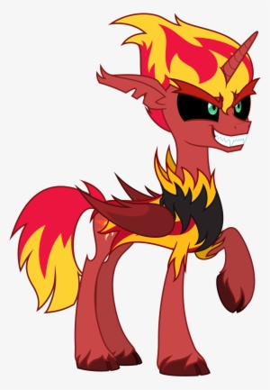 Sunset Shimmer Demon Form Ponified By Zutheskunk - My Little Pony Sunset Shimmer Evil