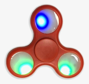 Led Fidget Spinner Png High-quality Image - Red Led Fidget Spinner