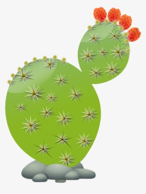 Free To Use Amp Public Domain Cactus Clip Art - Prickly Pear Cactus Clipart
