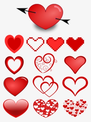 This Free Icons Png Design Of Variety Of Hearts