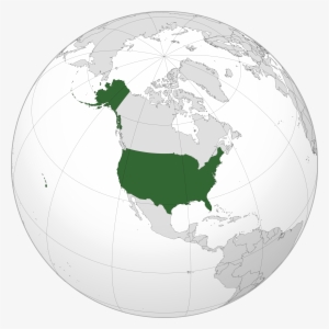 World Map United States Location Of The In - Estados Unidos En America