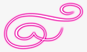 Swirl Png Effects - Pink Neon Swirl Png