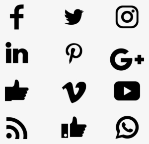 Social Media Solid - Social Media Png Vector