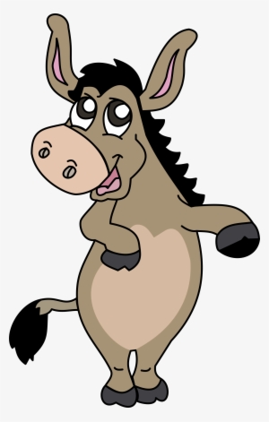 Donkey Free Png Transparent Background Images Free - Funny Donkey Cartoon