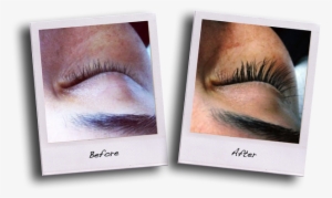Lash Extensions Before After - Eye Shadow