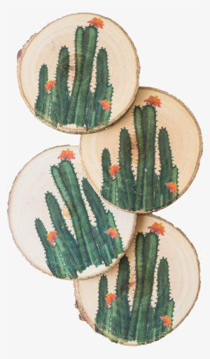 Watercolor Tall Cacti - Watercolor Painting