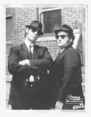 Blues Brothers Brick Wall Men's Ringer T-shirt - Blues Brothers/brick Wall-adult Tank-white