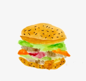 My Process Included Sketching The Illustration Out - Fast Food