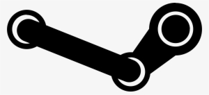 Steam Icon Logo Black And White - Steam Black And White Logo