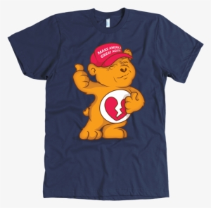 Trump Supporter Don't Care Bear W/ Make America Great