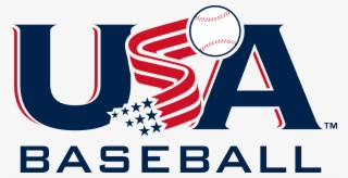 Usa Baseball Stamp - Usa Baseball Bats Logo