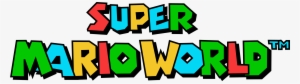 Super Mario World Logo Png Transparent - Super Mario World Png