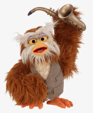Sesame Street Hoots The Owl With Saxophone Png - Sesame Street Hoots The Owl Plush Toy
