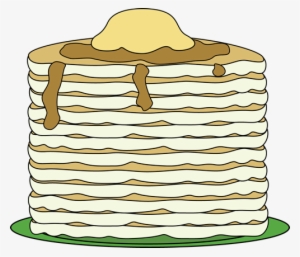 Pancake - Stack Of Pancakes Clip Art