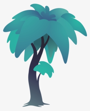 Tree Glitch Art Illustrator Cartoon - Clip Art