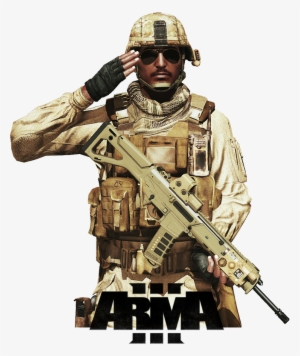 Military Weapon Desert Transprent Png - Arma 3 Soldier Png