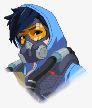Banner Transparent Download Overwatch Fan Art Genji - Overwatch Fanart Tracer Graffiti