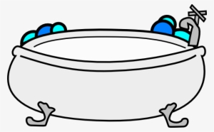 Image Of Bath Clipart - Bathtub Clip Art