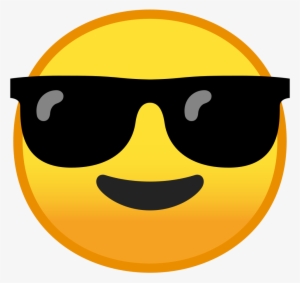Download Svg Download Png - Emoji Face With Sunglasses